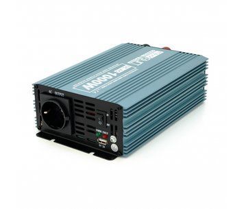Инвертор напряжения Mexxsun MXS-1000, 12V/220V, 1000W с модифицированной синусоидой, 1 Shuko, 1 USB, клеммные U_29228 фото