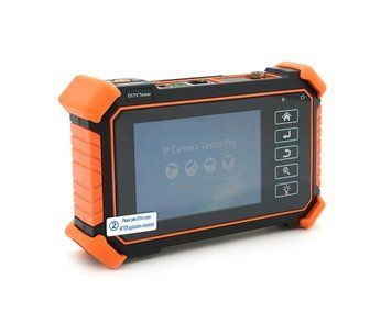 Тестер видеосигнала M-IPC-450D с сенсорным дисплеем 4 дюйма, поддерживает IP, AHD, CVI, TVI, CVBS -камеры U_25941 фото