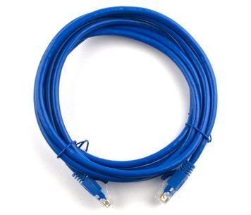 Патч корд литой RITAR, UTP, RJ45, Cat.6, 50m, синий, Cu (медь) U_01930 фото