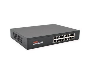 Коммутатор Gigabit Ethernet ONV-H3016 в металлическом корпусе, 16*1000Мб портов, 270х181х44 мм U_27266 фото