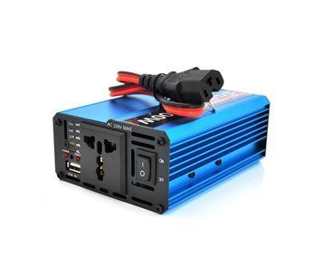 Инвертор напряжения Voltronic, 600W, 48/220V, approximated, 1 универсальная розетка, клемы + USB U_19068 фото