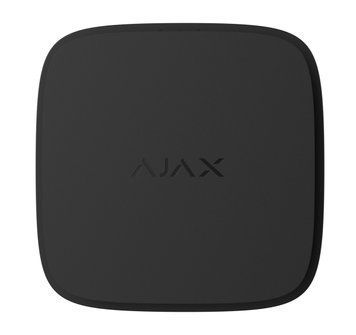 Датчик диму та температури Ajax FireProtect 2 RB Heat Smoke Jeweler, змінна батарея, бездротовий, чорний RC_000029691 фото