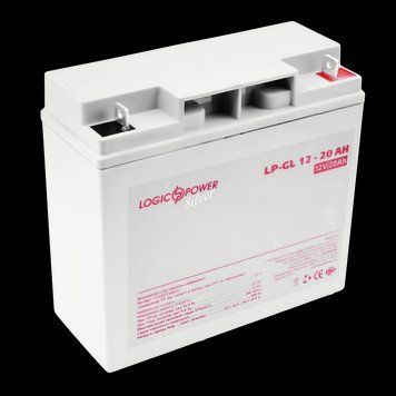 Аккумулятор гелевый LP-GL 12V - 20 Ah Silver LP_2671 фото