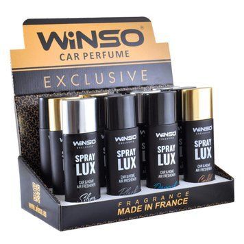 Ароматизатор Winso Spray Lux Exclusive MIX, 55мл, 12шт LI_500005 фото
