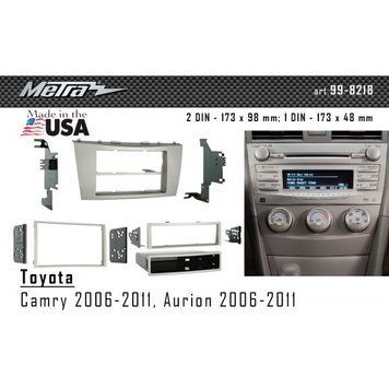 Переходная рамка Metra 99-8218 для Toyota:&nbsp;Camry 2006-2011 , Aurion 2006-2011 AV_99-8218 фото