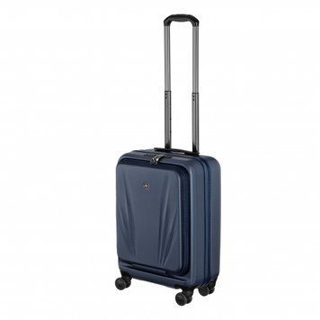Валіза Wenger Skyon Hardside Carry-On, мала, з відсіком для н/б 16", полікарбонат, TSA, 4 колеса, розширення, USB, синій RC_653565 фото