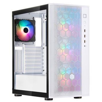 Корпус FARA FAR1W-PRO-V2, без БП, 2xUSB3.0, 1xUSB2.0, 4x120mm ARGB fan, TG Side Panel, ATX, White SilverStone RC_SST-FAR1W-PRO-V2 фото