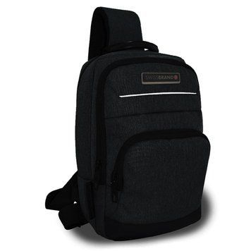 Сумка через плече Swissbrand Lagos 6 Black (SWB_SBLAG001U) DS_DAS301880 фото