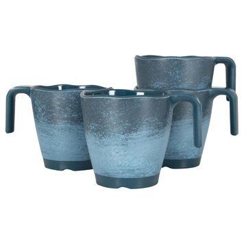 Набор чашек Gimex Mug Stone 4 Pieces 4 Person Dark Blue (6917120) DS_DAS302013 фото