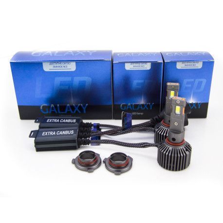 Лампи GALAXY T10 HB3 CANBUS 5500K KL_5174 фото