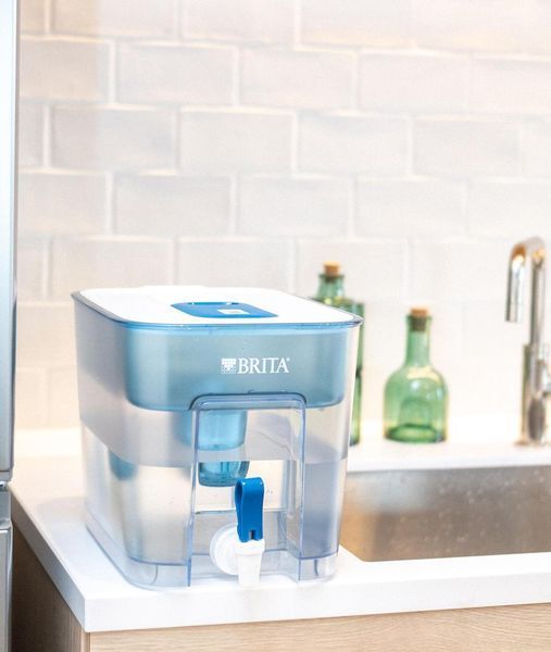 Brita Фильтр для воды Flow Memo MXPro 8.2л (5.2л очищенной воды) синий RC_1052805 фото