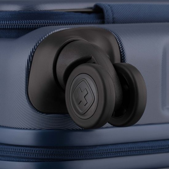 Валіза Wenger Skyon Hardside Carry-On, мала, з відсіком для н/б 16", полікарбонат, TSA, 4 колеса, розширення, USB, синій RC_653565 фото