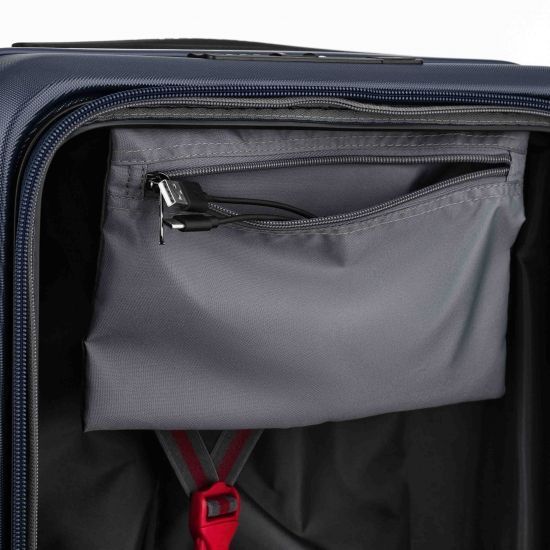 Валіза Wenger Skyon Hardside Carry-On, мала, з відсіком для н/б 16", полікарбонат, TSA, 4 колеса, розширення, USB, синій RC_653565 фото