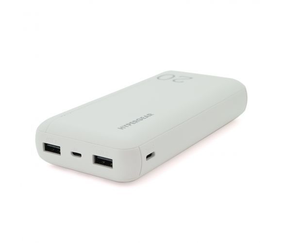 Повербанк Hypergear 20000mAh Fast Charge, 2*USB, White, Q24 U_29509 фото