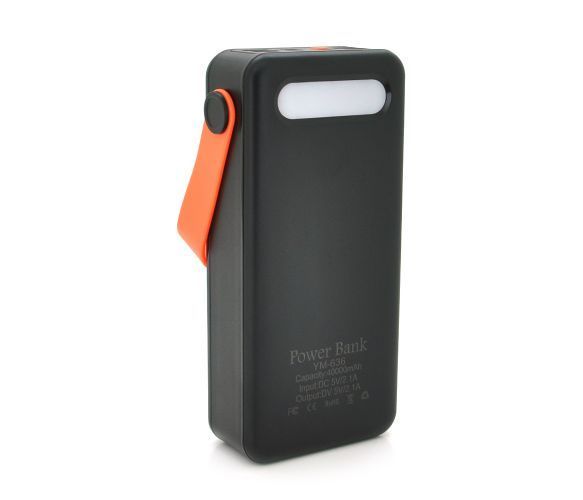 Повербанк 40000 mAh Solar YM-636 Input: 5V/2 1A Output: 5V /2 1A Black U_28184 фото