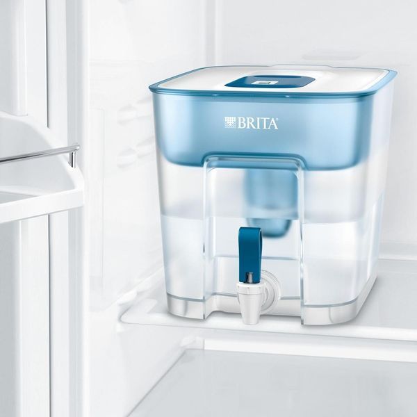 Brita Фильтр для воды Flow Memo MXPro 8.2л (5.2л очищенной воды) синий RC_1052805 фото