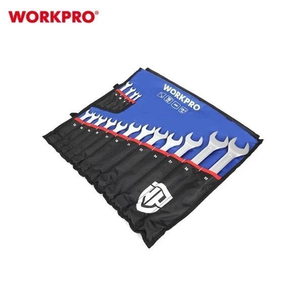 Набір ключів комбінованих WORKPRO (16 шт.) 6-32 мм CR-V PRO PLUS WP202503 DC_408888 фото