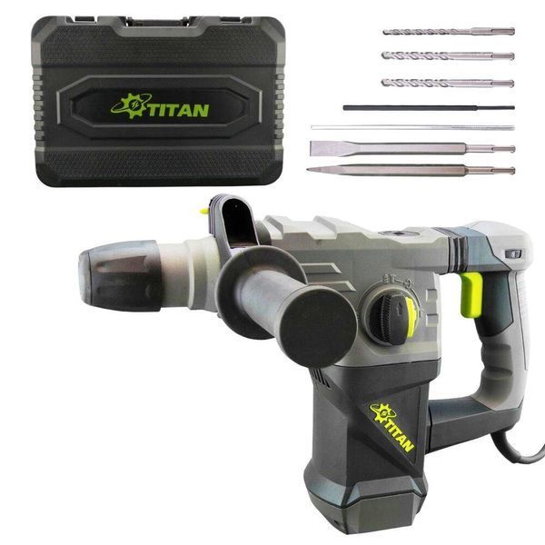 Перфоратор бочковий Titan PP3216 з 3 режимами роботи та аксесуарами HY_090113013 фото