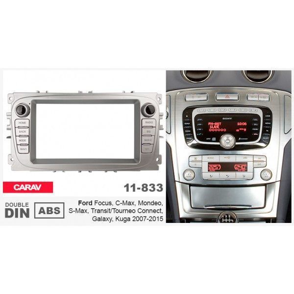Перехідна рамка Ford Focus, Mondeo, S-Max, C-Max, Galaxy, Kuga Carav 11-833 AV_11-833 фото