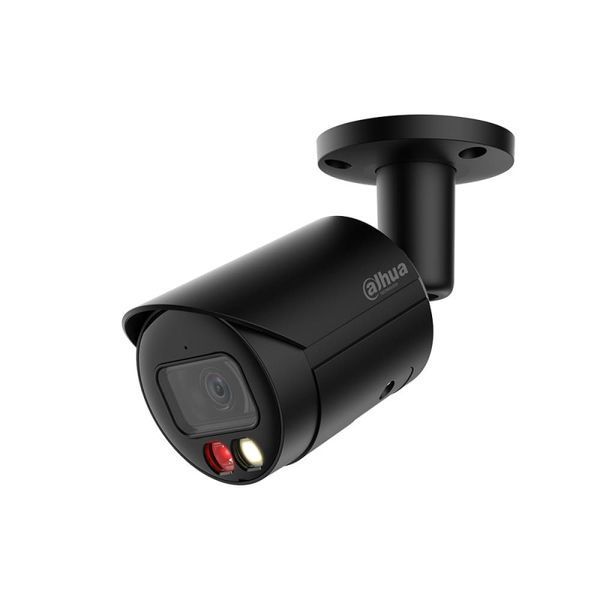 Видеокамера Dahua DH-IPC-HFW2249S-S-IL-BE, 2 Мп, цилиндрическая Smart Dual Light, со звуком, чёрная U_45448 фото