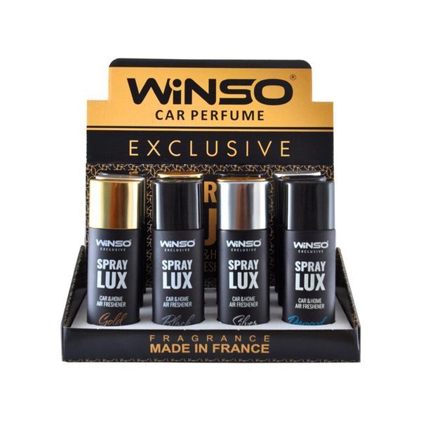 Ароматизатор Winso Spray Lux Exclusive MIX, 55мл, 12шт LI_500005 фото