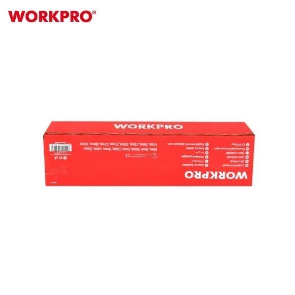 Набір ключів комбінованих WORKPRO (16 шт.) 6-32 мм CR-V PRO PLUS WP202503 DC_408888 фото