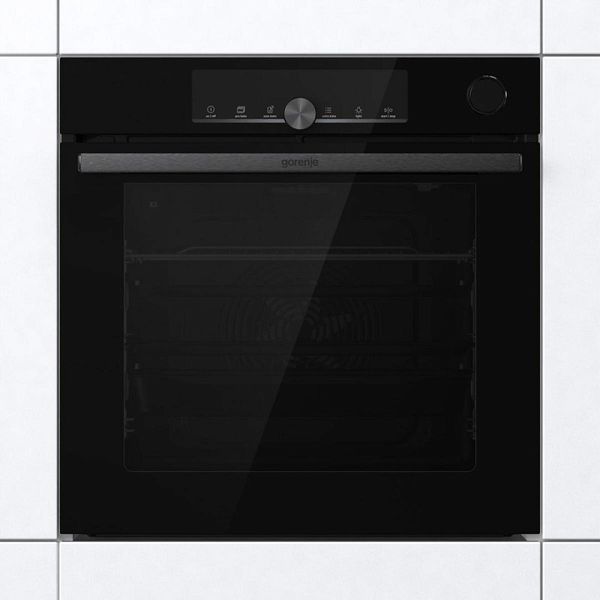 Духова шафа Gorenje електрична, 77л, A+, пара, дисплей, чорний RC_BSA6747A04BG фото