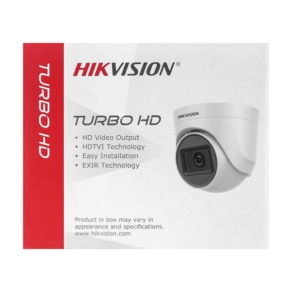 Видеокамера Hikvision DS-2CE76H0T-ITPFS, 5 Мп, купольная Turbo HD, с микрофоном U_35183 фото