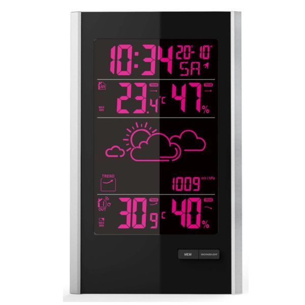 Метеостанція Technoline WS9060 Black/Silver (WS9060) (без акумулятора та зарядного пристрою) DS_DAS301786 фото