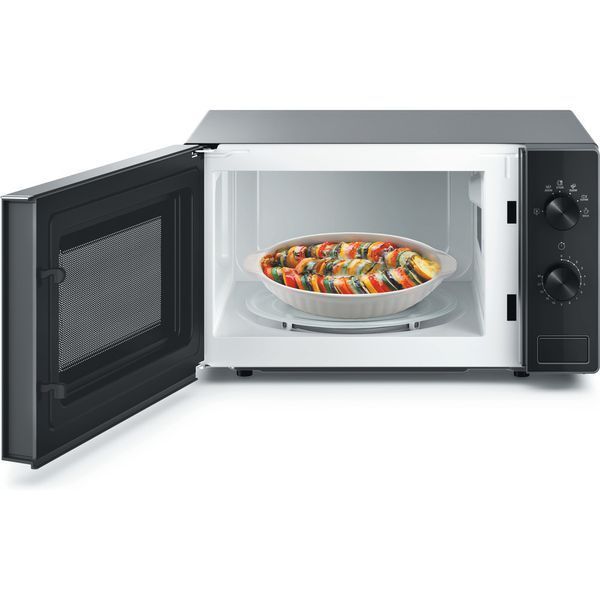 Мікрохвильова піч Whirlpool, 20л, мех. керуючий, 700Вт, чорний RC_MWP101SB фото