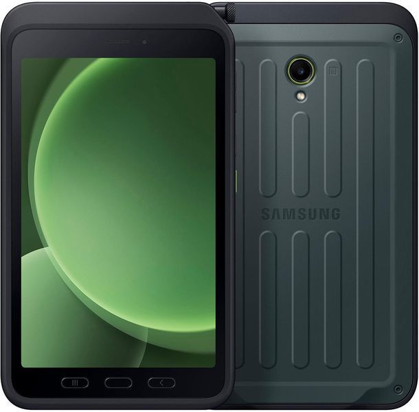 Планшет Galaxy Tab Active 5 (X306) 8" 6ГБ, 128ГБ, 5G, 5050мА&bull;год, Android, чорний Samsung RC_SM-X306BZGAEUC фото