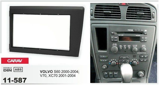 Переходная рамка CARAV 11-587 для VOLVO S60 2000-2004; V70, XC70 2001-2004 AV_11-587 фото
