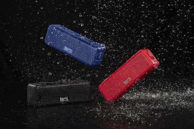 Акустическая система 2E SoundXBlock TWS Waterproof Red RC_2E-BSSXBWRD фото