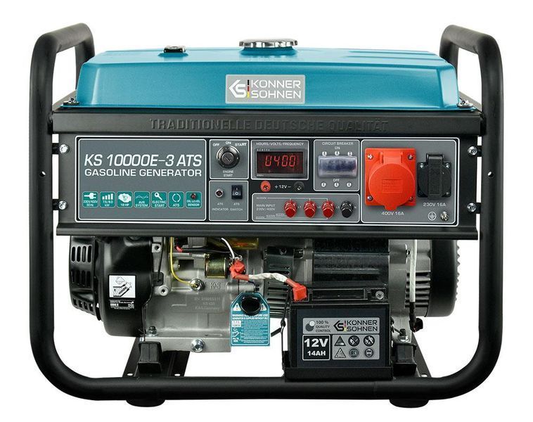 Бензиновий генератор KS 10000E-3 ATS RC_KS10000E-3ATS фото