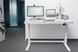 Стіл DIGITUS Electric Height Adjustable, 72-121cm, 3хUSB, білий RC_DA-90406 фото 4