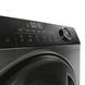 Пральна машина Haier фронтальна, 8(5)кг, 1400, A, 46см, дисплей, пара, інвертор, люк чорний, RC_HWD80-B14959S8U1 фото 6