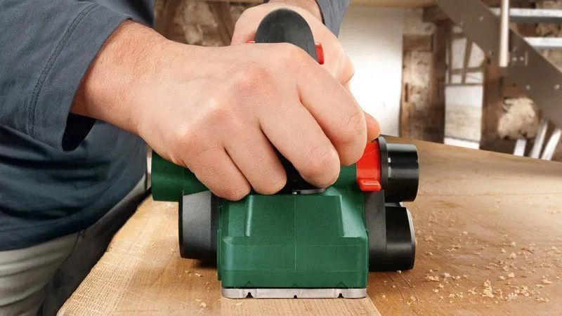 Bosch Рубанок PHO 2000 380Вт 80мм строгание до 2мм 2.58кг RC_0.603.2A4.100 фото