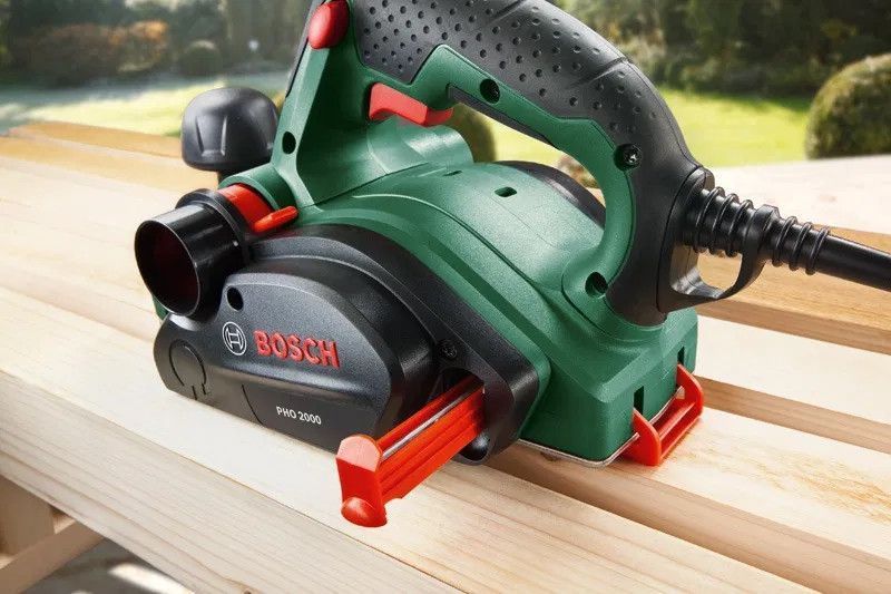 Bosch Рубанок PHO 2000 380Вт 80мм строгание до 2мм 2.58кг RC_0.603.2A4.100 фото