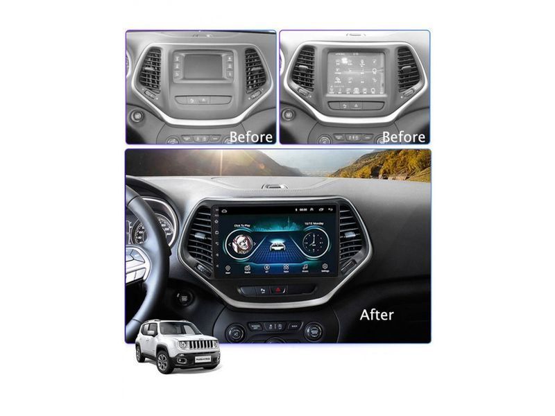 Штатна автомагнітола FORS.auto М300 для Jeep Cherokee 2014-2017 FA_1191-М300 фото