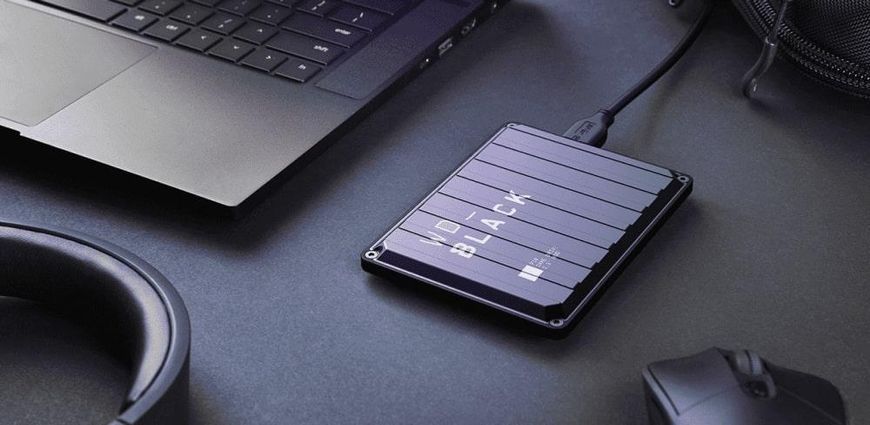 Портативний жорсткий диск WD 2TB USB 3.1 WD BLACK P10 Game Drive RC_WDBA2W0020BBK-WES1 фото