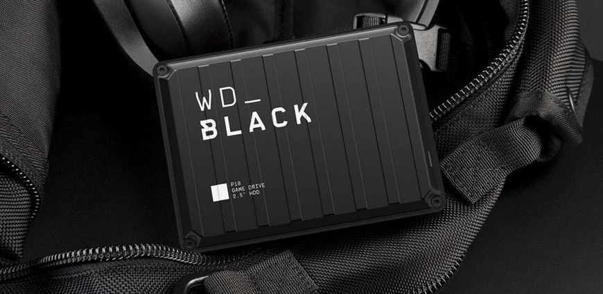 Портативний жорсткий диск WD 2TB USB 3.1 WD BLACK P10 Game Drive RC_WDBA2W0020BBK-WES1 фото