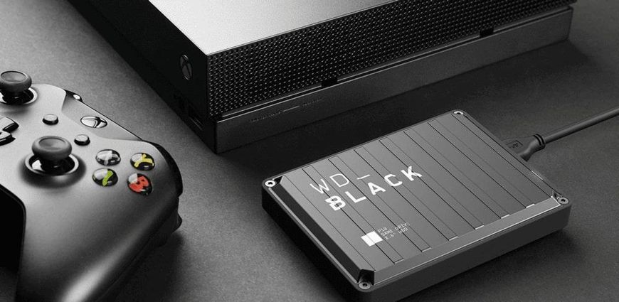 Портативний жорсткий диск WD 2TB USB 3.1 WD BLACK P10 Game Drive RC_WDBA2W0020BBK-WES1 фото