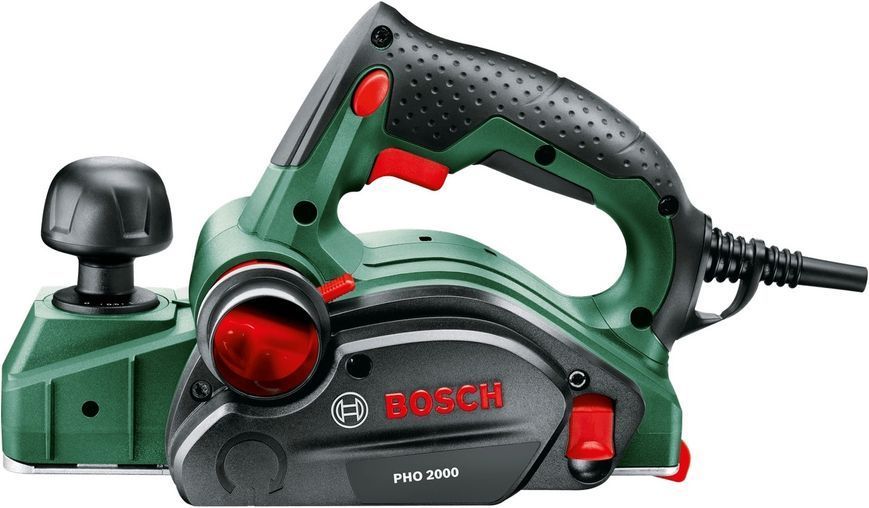 Bosch Рубанок PHO 2000 380Вт 80мм строгание до 2мм 2.58кг RC_0.603.2A4.100 фото