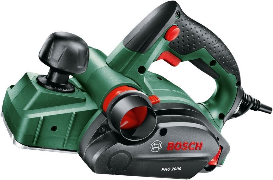 Bosch Рубанок PHO 2000 380Вт 80мм строгание до 2мм 2.58кг RC_0.603.2A4.100 фото