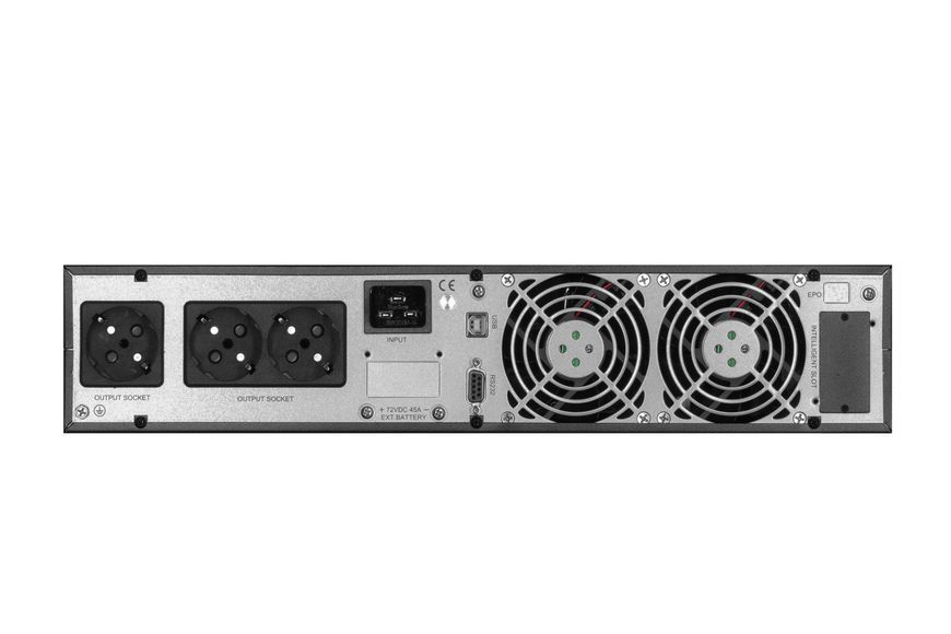 2E ДБЖ OD3000RT, 3000VA/2700W, RT2U, LCD, USB, 4xSchuko RC_2E-OD3000RT фото