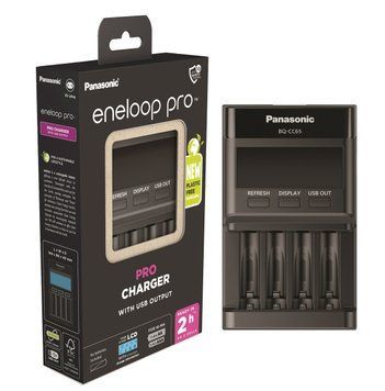 Зарядное устройство для Panasonic Flagship Charger, для АА/ААА аккумуляторов RC_BQ-CC65E фото