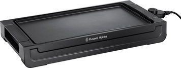 Гриль Russell Hobbs барбекю Fiesta 1500Вт, темп. режимов-5, съемные пластины, пластик, черный RC_22550-56 фото