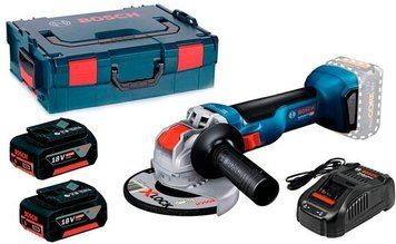 Аккумуляторная угловая шлифмашина Bosch GWX 18V-10 (06017B0102) RC_0.601.7B0.102 фото