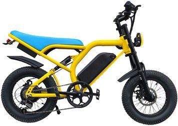 Електровелосипед CB-02 mini, 350W, 48V15Ah, колесо 16х3", 150кг, до 45км, 25км/год (CB-02 mini/350W) OL_00000061174 фото