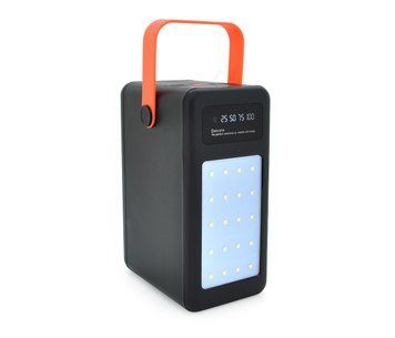 Повербанк 120000 mAh YM-648CX Input: 5V/2 1A Output: 5V /2 1A With 4 owner cable Black U_28193 фото